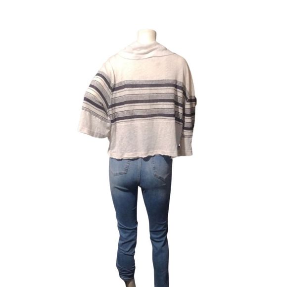 We The Free High Low Cowl Neck Oversized Top P+S+ oversized Small Medium NWOT - Picture 4 of 9